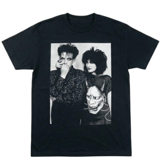Robert Smith And Siouxsie Black T-Shirt