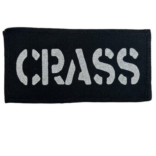 Crass Logo Black Cloth Patch