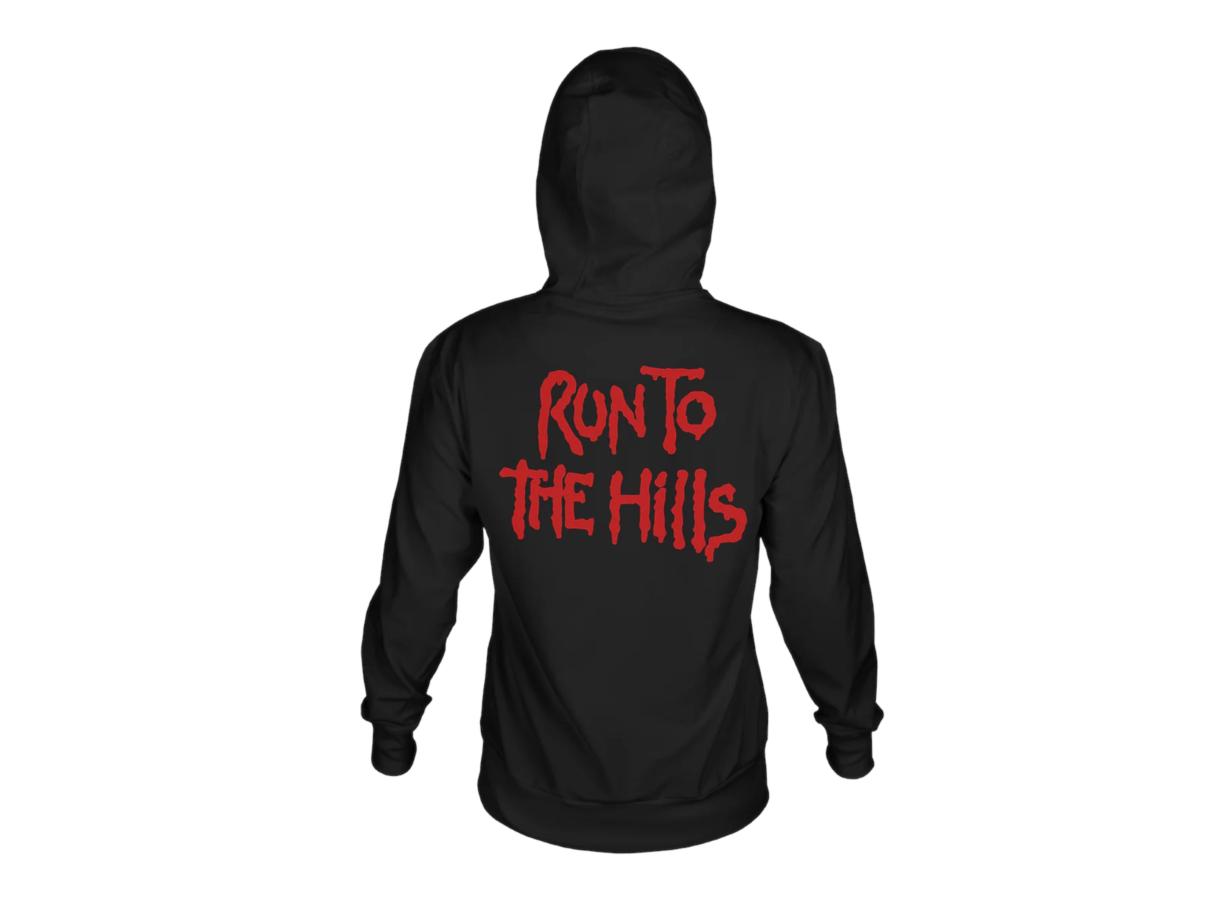 Iron Maiden Run To The Hills Hoodie