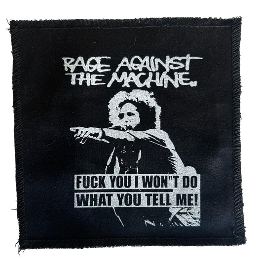 Rage Against The Machine Cloth Patch