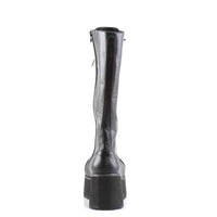 Thumbnail for Demonia Knee High Leather Boot Trashville-502