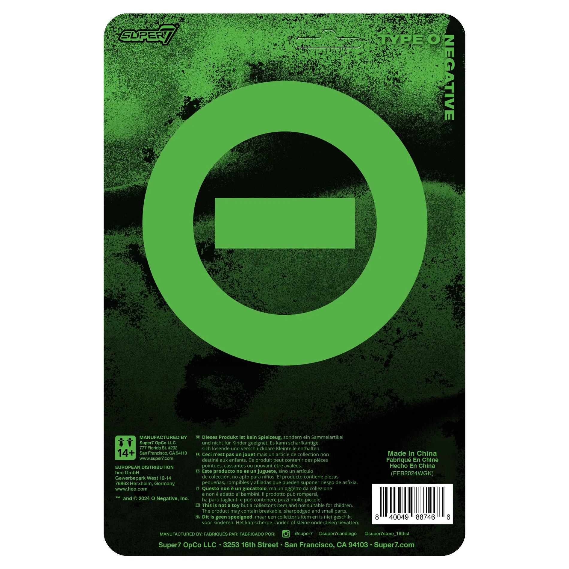 Type O Negative Figure by Super7