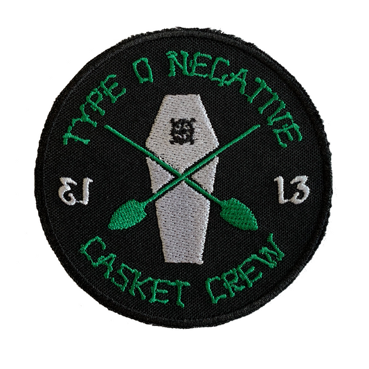Type O Negative Casket Crew Embroidered Patch