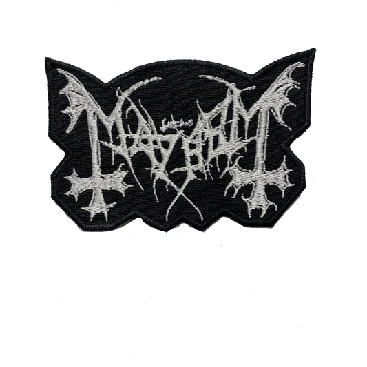Mayhem Logo Embroidered Patch