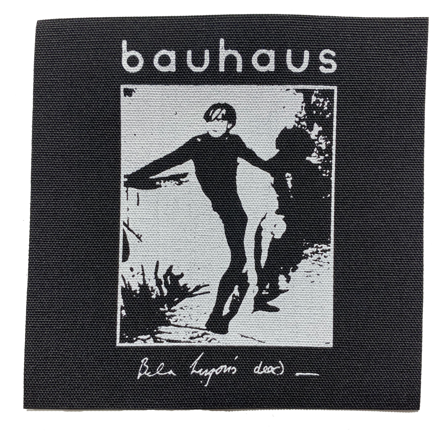 Bauhaus Bela Lugosi's Dead Cloth Patch