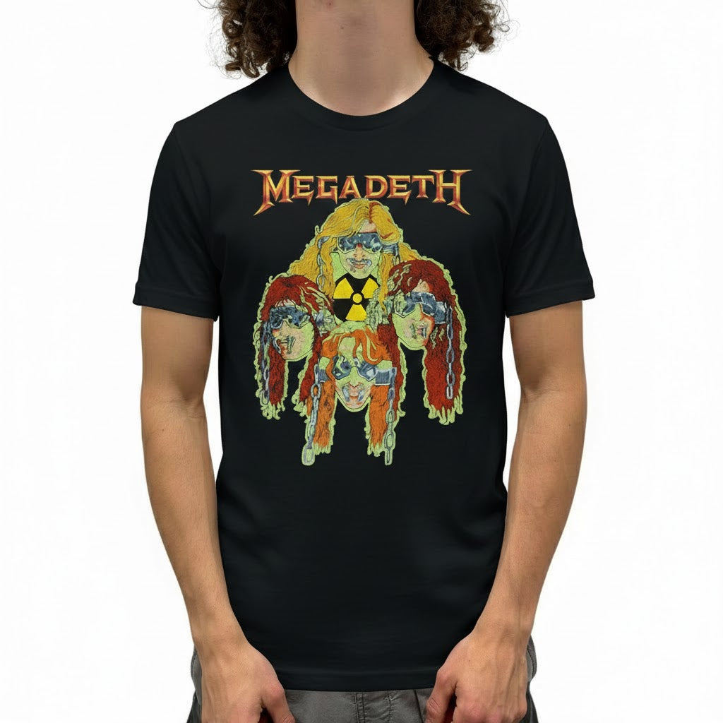 Megadeth Nuclear Glow Heads T-Shirt