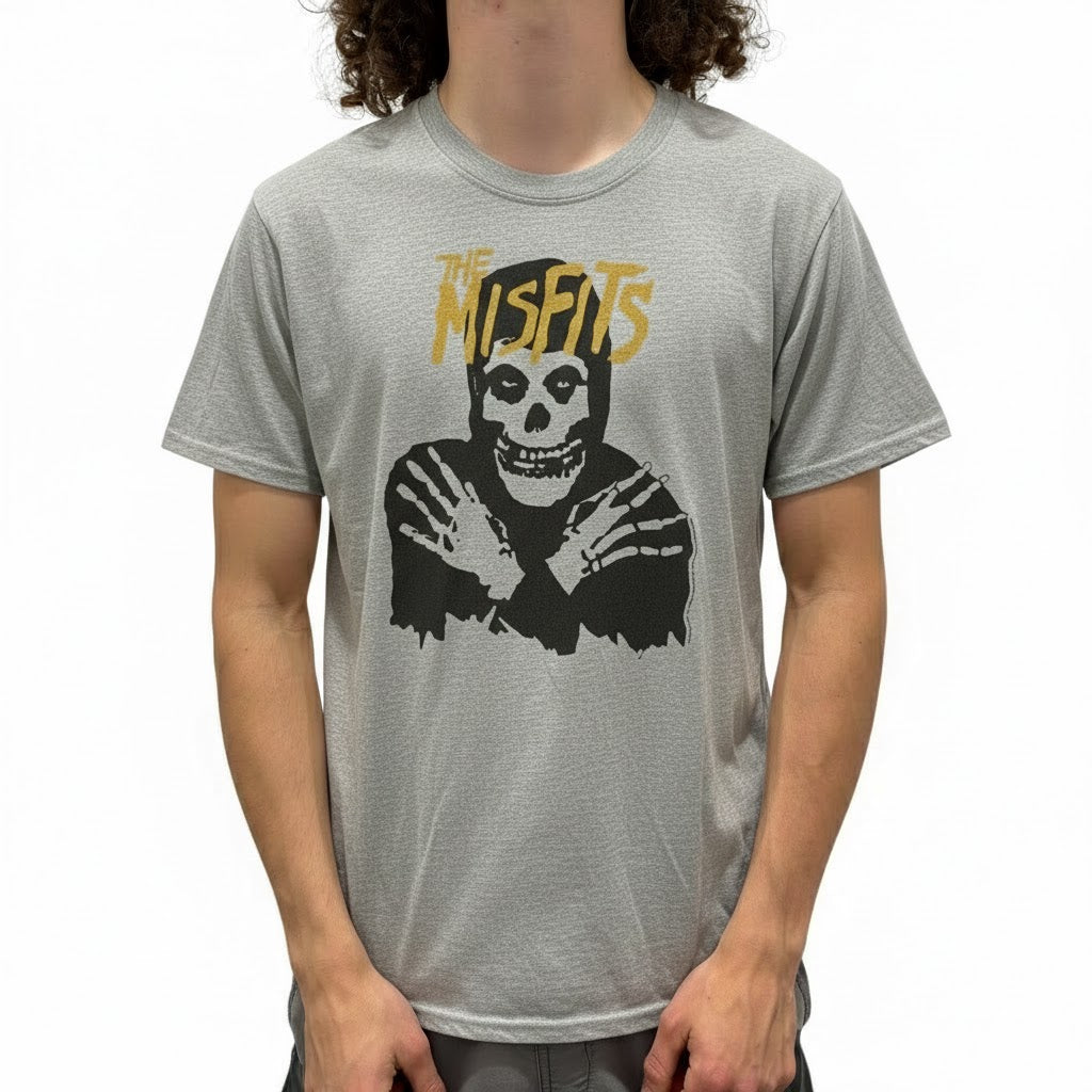 Misfits Crimson Ghost Gray T-Shirt