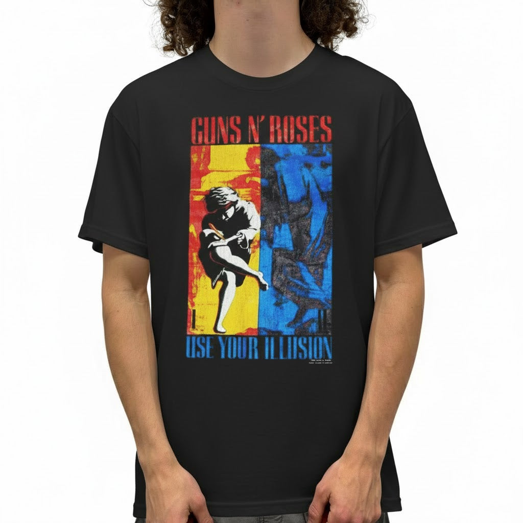 Guns n Roses 1991 Illusion Combo T-Shirt