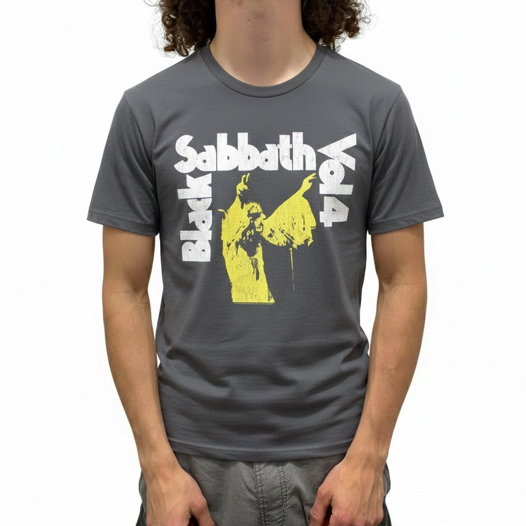Black Sabbath Vol 4 Distressed T-Shirt