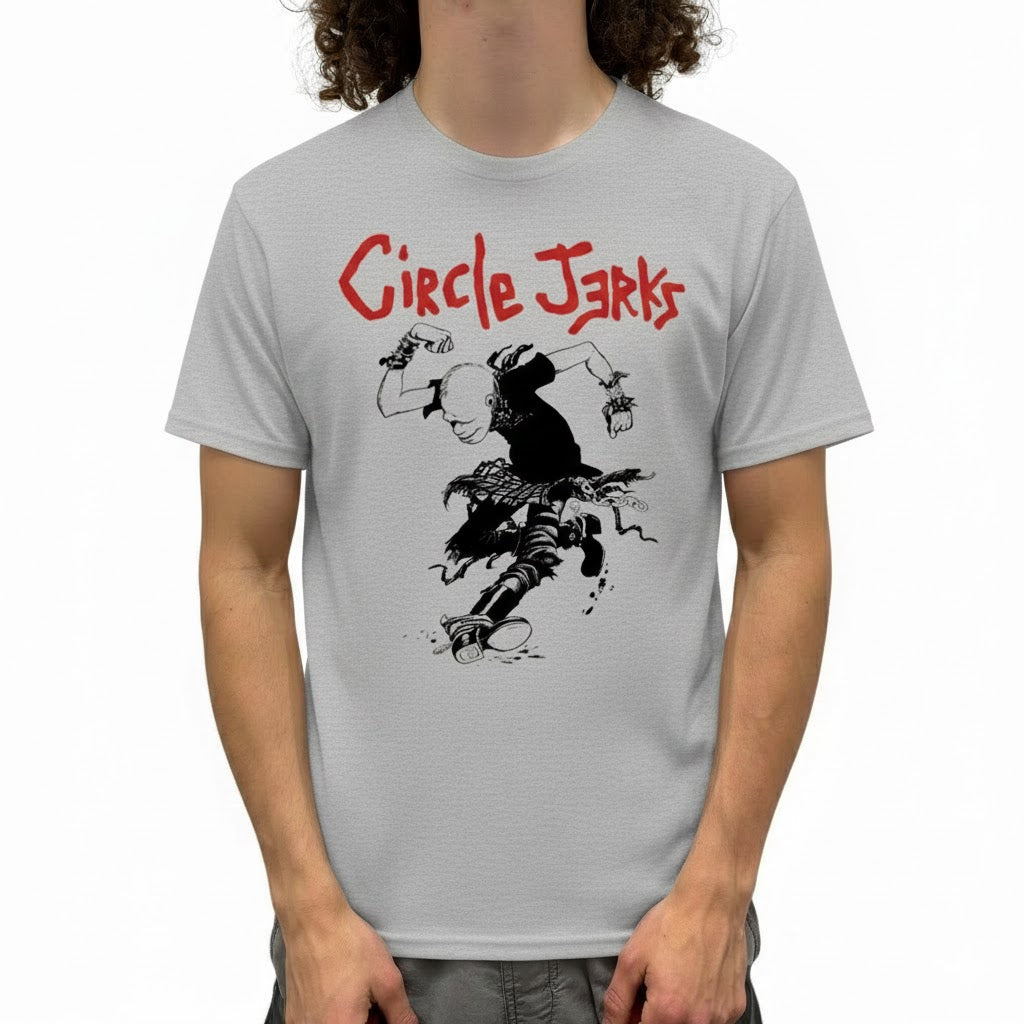 Circle Jerks Skank Man Gray T-Shirt