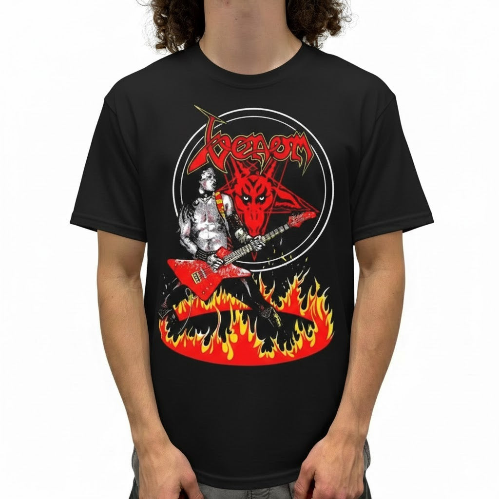 Venom Cronos In Flame T-shirt