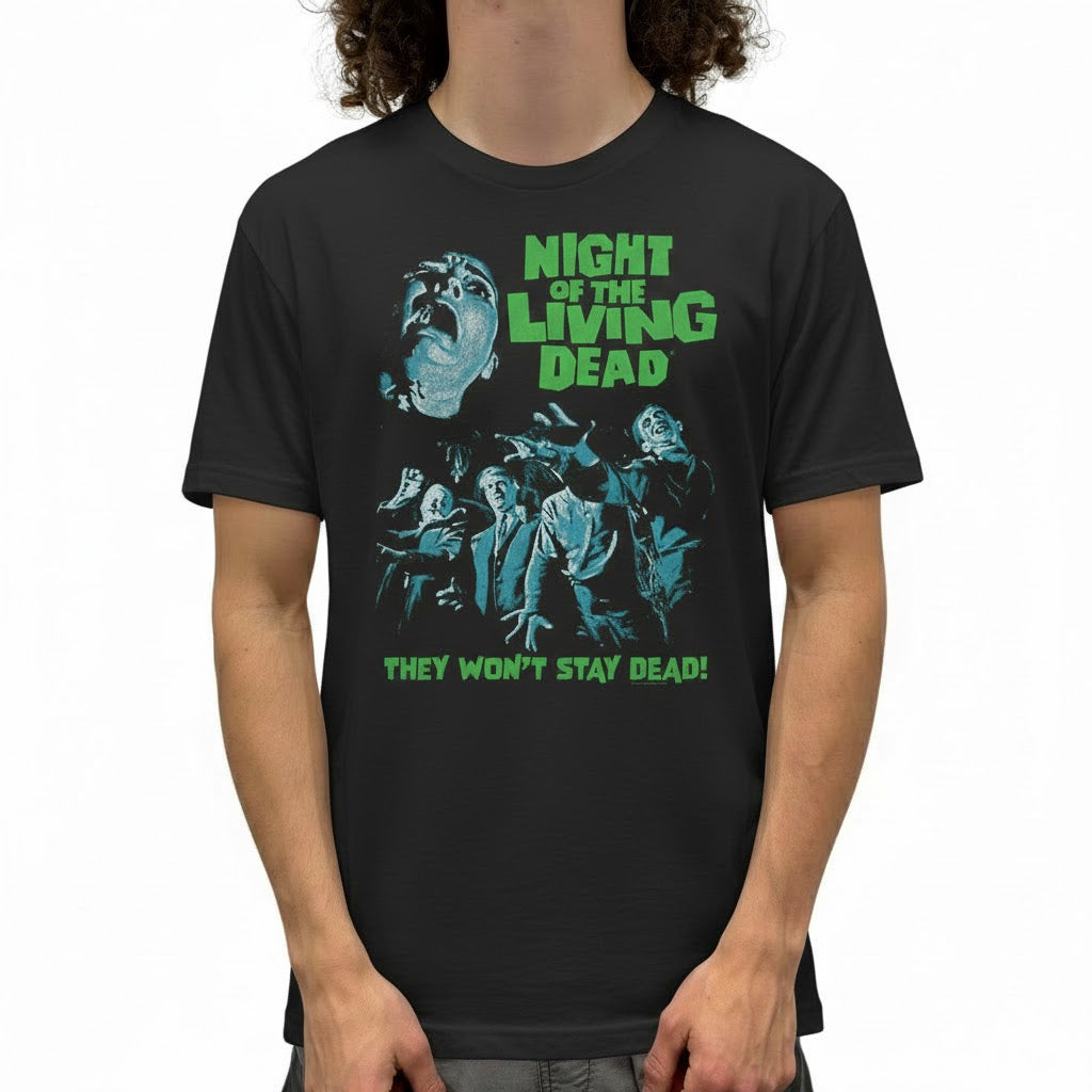 Night Of The Living Dead They Wont Stay Dead T-Shirt