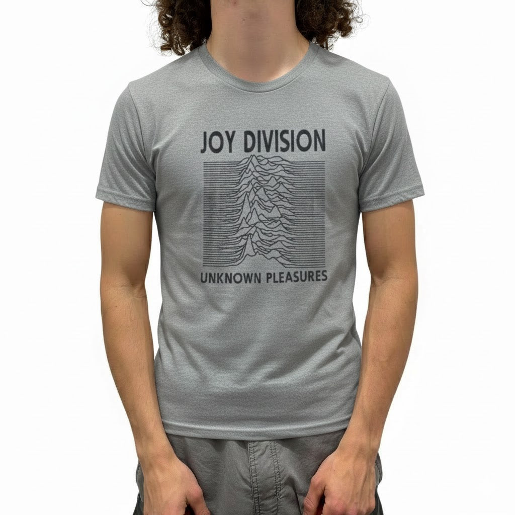 Joy Division Unknown Pleasures Gray T-Shirt