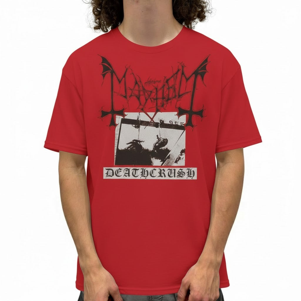 Mayhem Deathcrush Red T-Shirt