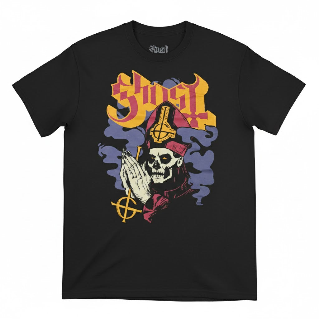 Ghost Papa Emeritus Prayer T-Shirt