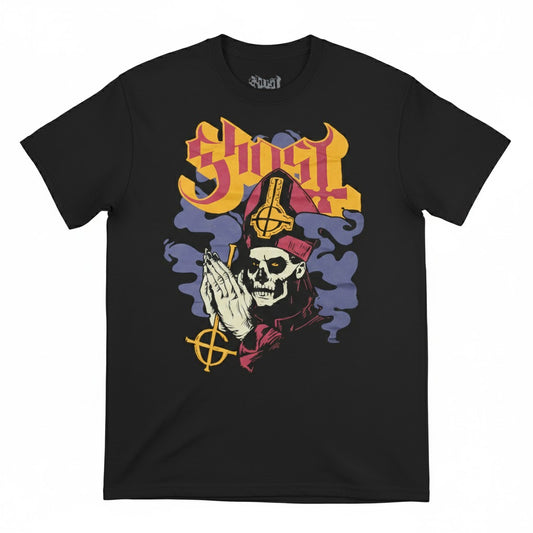 Ghost Papa Emeritus Prayer T-Shirt