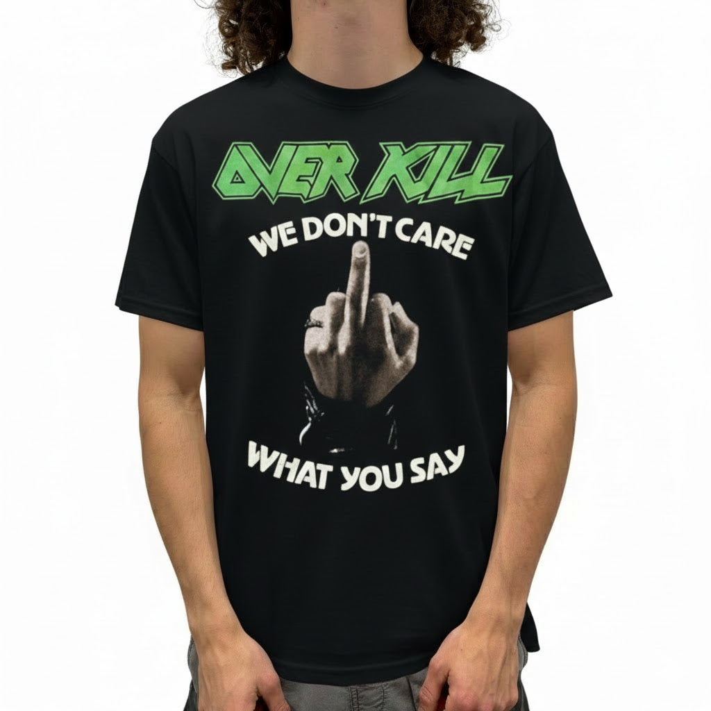 Overkill We Dont Care T-Shirt