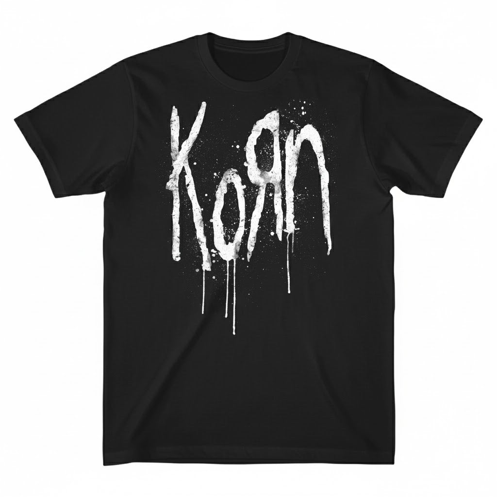 Korn Drip Logo T-Shirt