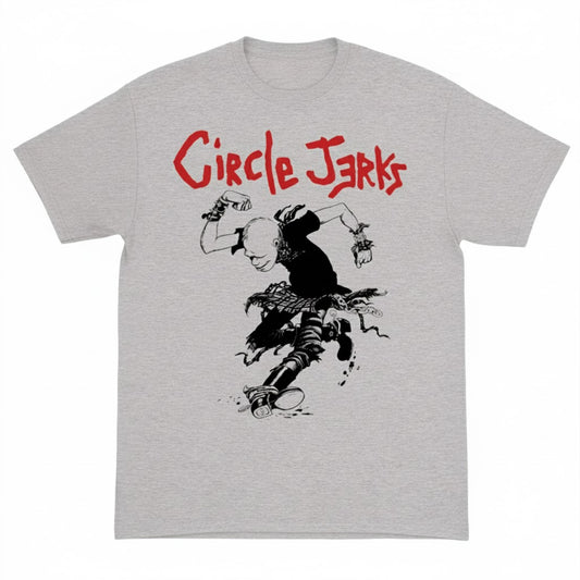 Circle Jerks Skank Man Gray T-Shirt