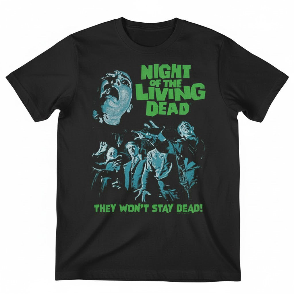 Night Of The Living Dead They Wont Stay Dead T-Shirt