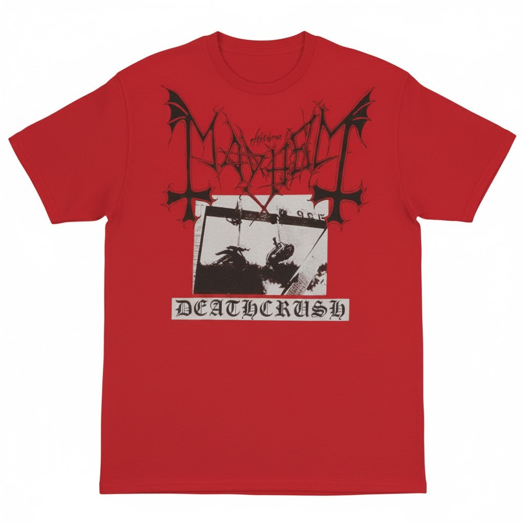 Mayhem Deathcrush Red T-Shirt