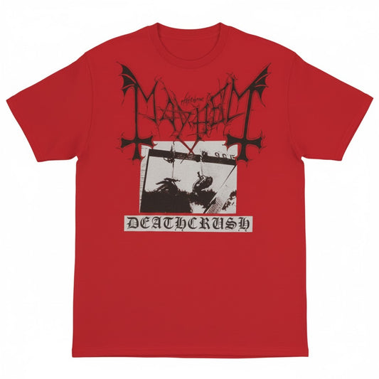 Mayhem Deathcrush Red T-Shirt
