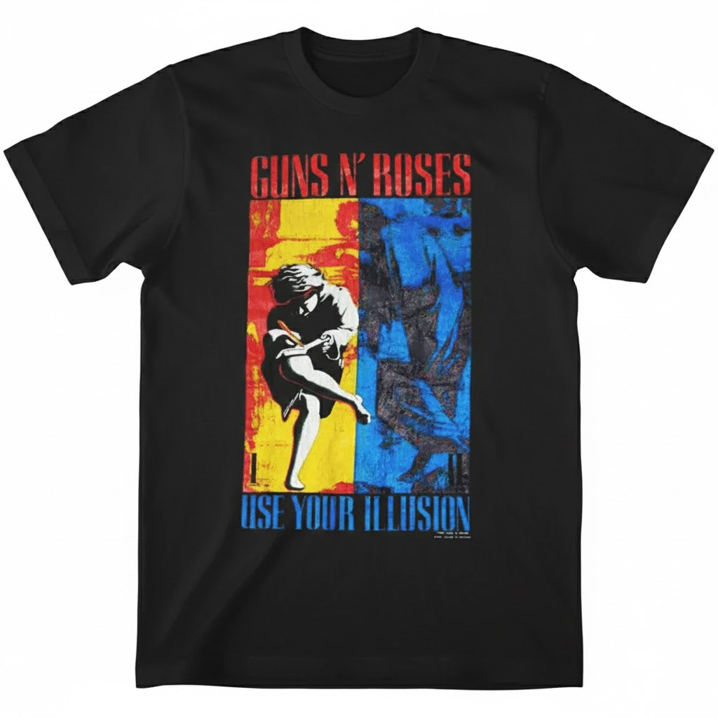 Guns n Roses 1991 Illusion Combo T-Shirt