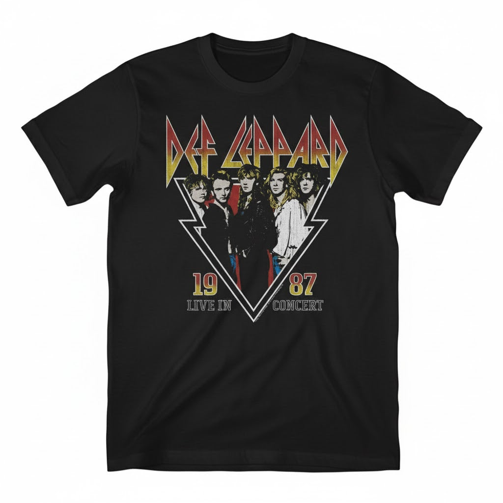 Def Leppard Live 1987 T-Shirt