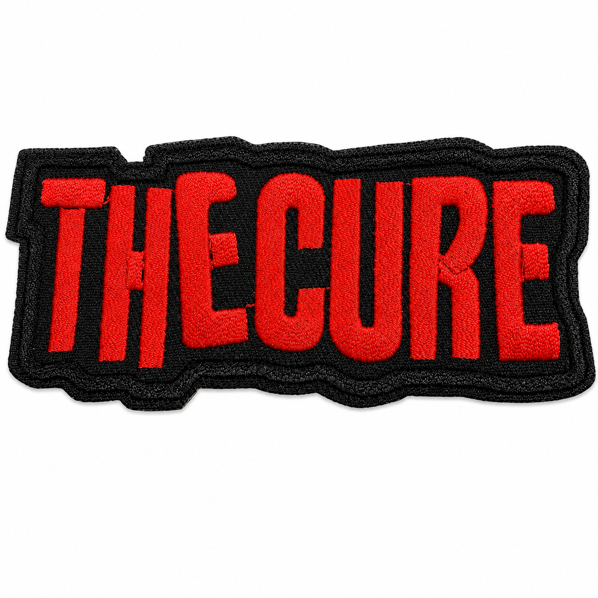 The Cure Red Logo Embroidered Patch
