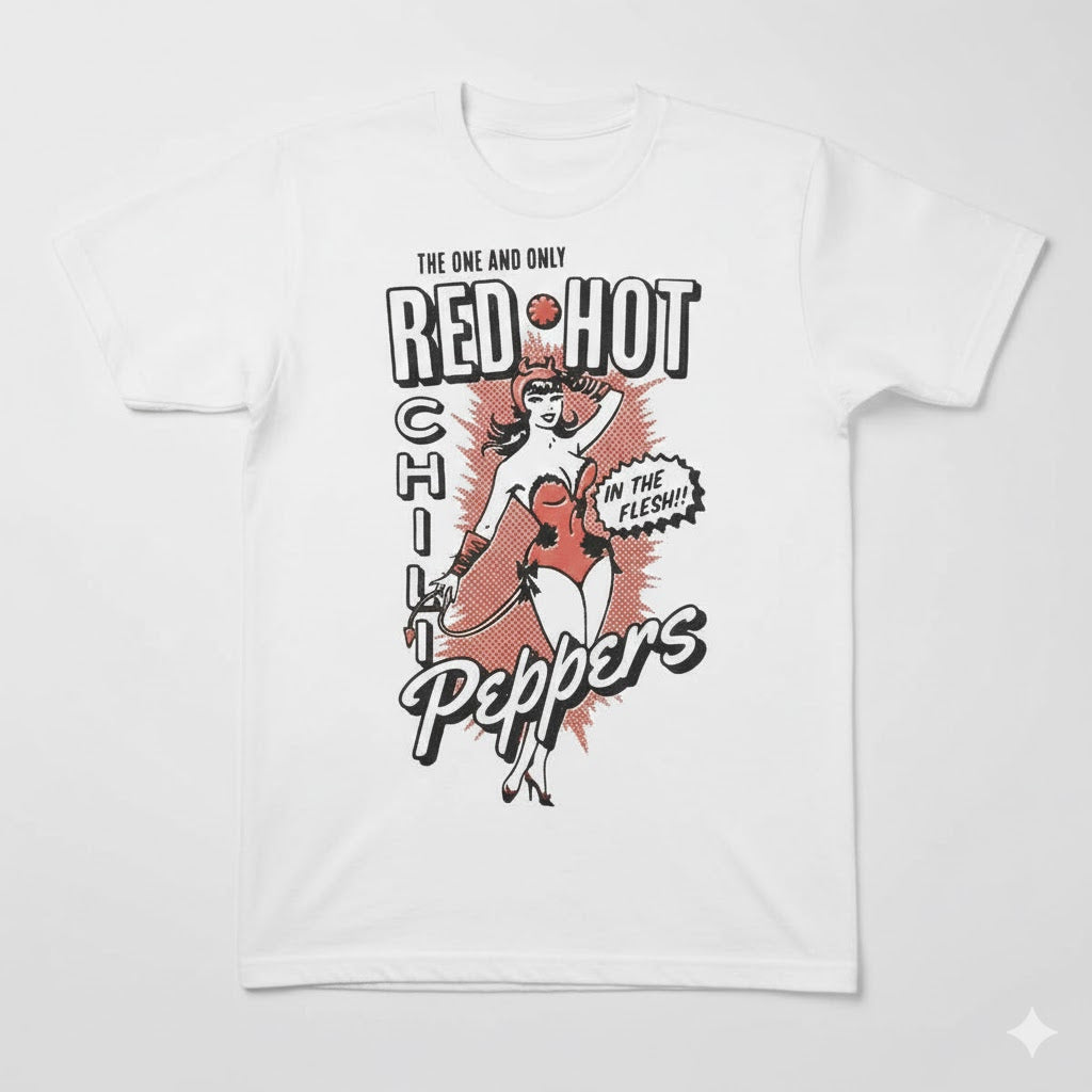 Red Hot Chili Peppers Devil Girl T-Shirt