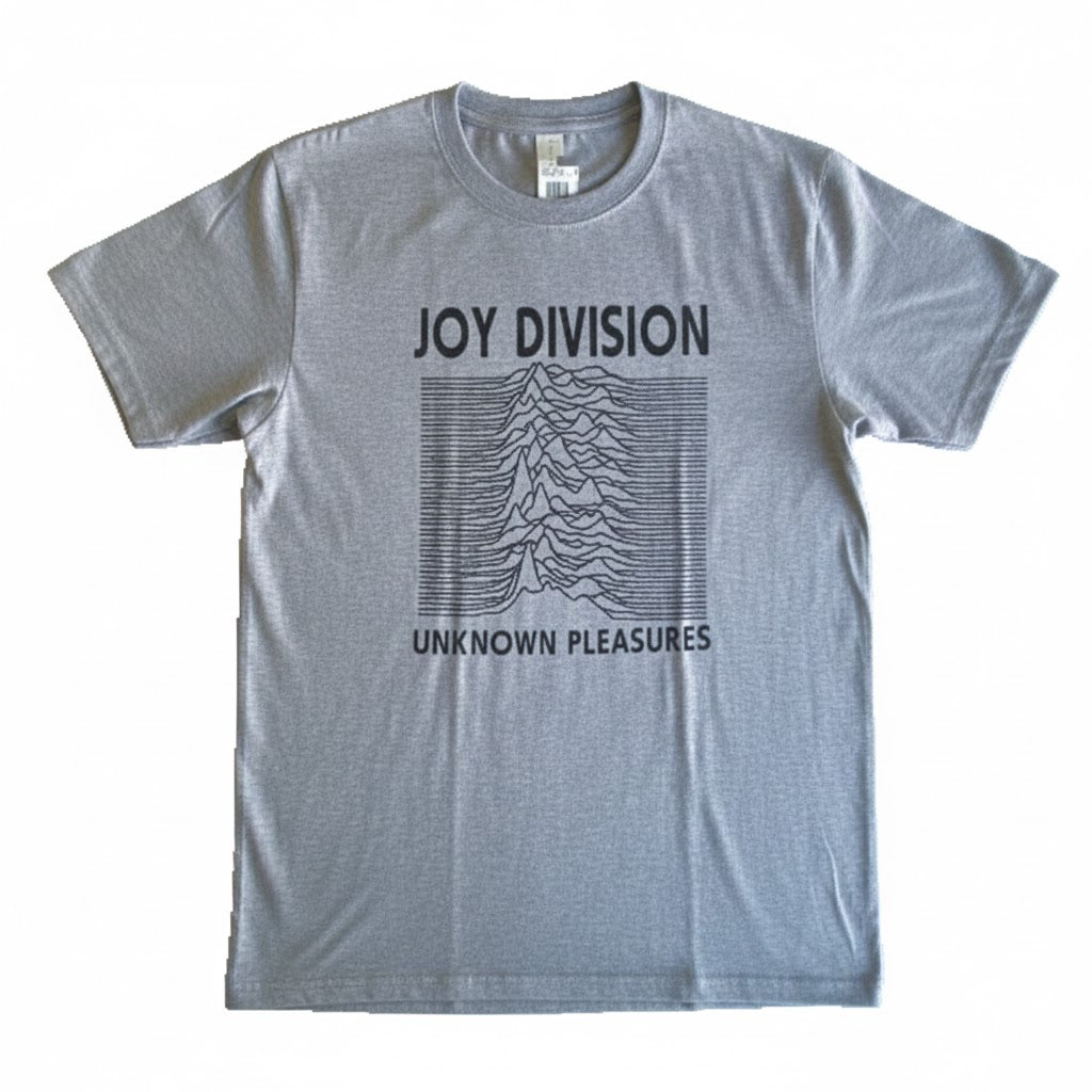 Joy Division Unknown Pleasures Gray T-Shirt