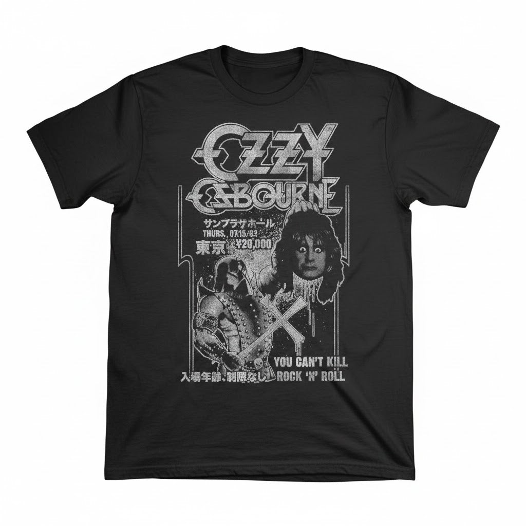 Ozzy Osbourne Executioner Japan T-Shirt