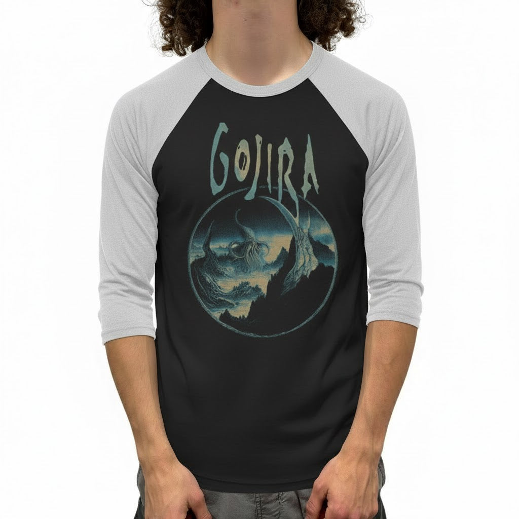 Gojira Sea Creature Raglan T-Shirt