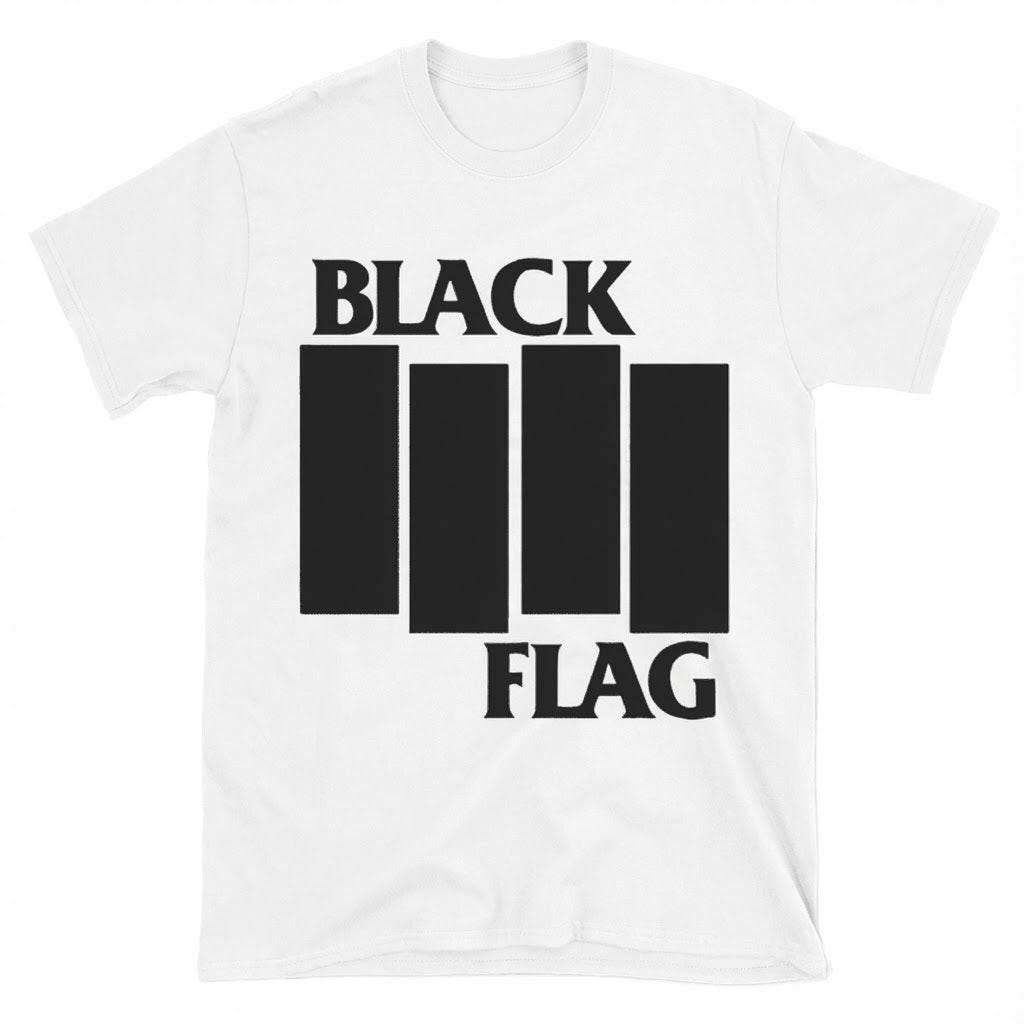 Black Flag Bars and Logo T-Shirt