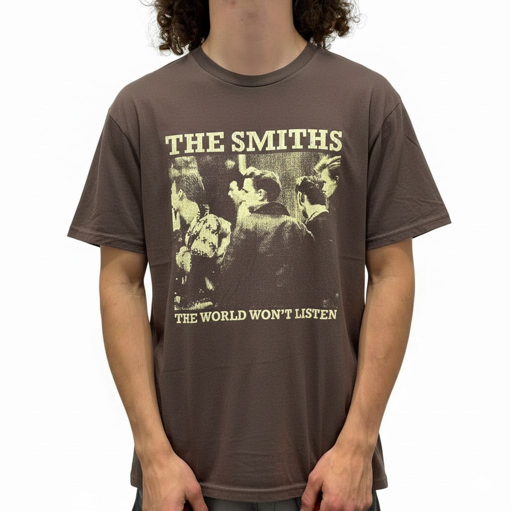 The Smiths Group Photo Brown T-Shirt