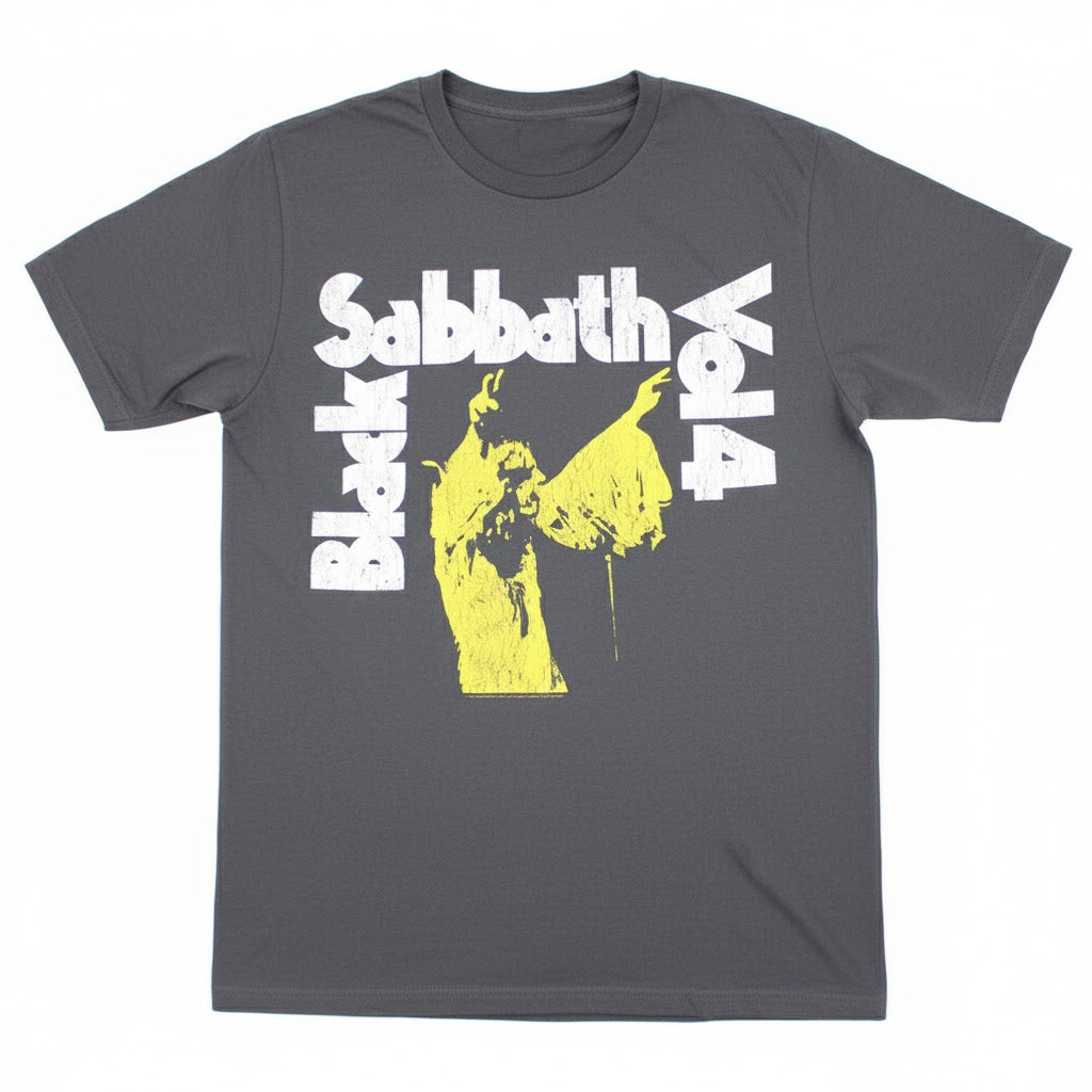 Black Sabbath Vol 4 Distressed T-Shirt