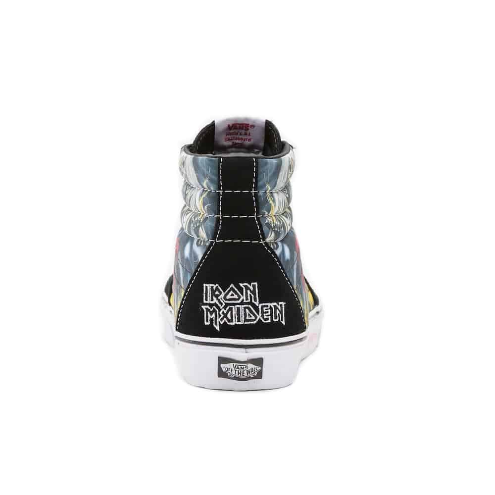 Vans Iron Maiden The Number of The Beast Sk8 Hi – Red Zone