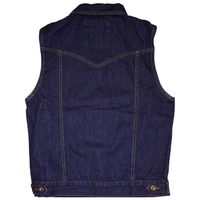 Thumbnail for Women's Dark Blue Denim Battle Vest