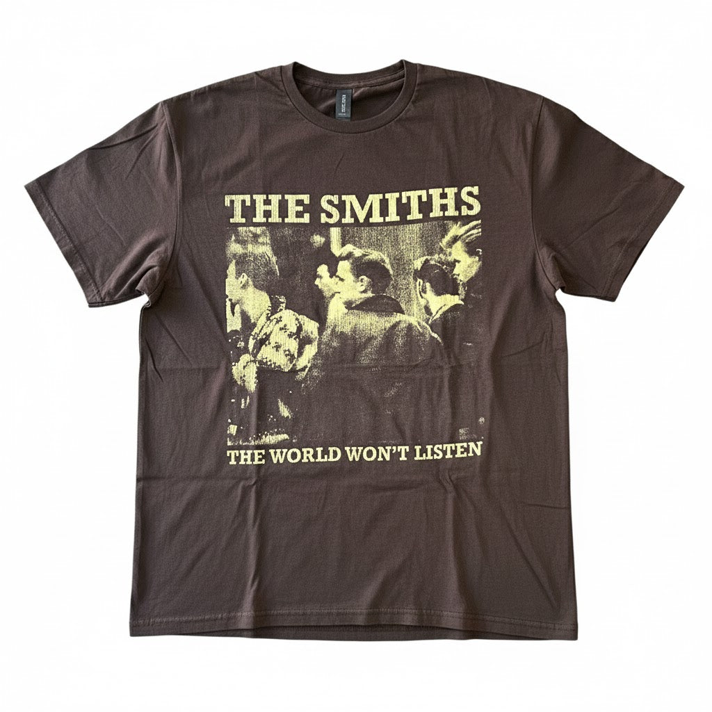 The Smiths Group Photo Brown T-Shirt