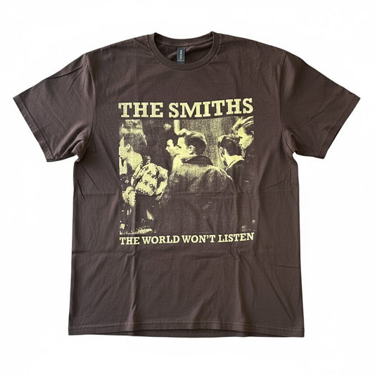 The Smiths Group Photo Brown T-Shirt