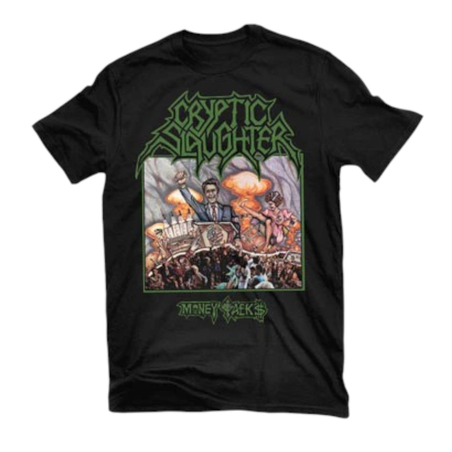 Cryptic Slaughter Money Talks T-Shirt