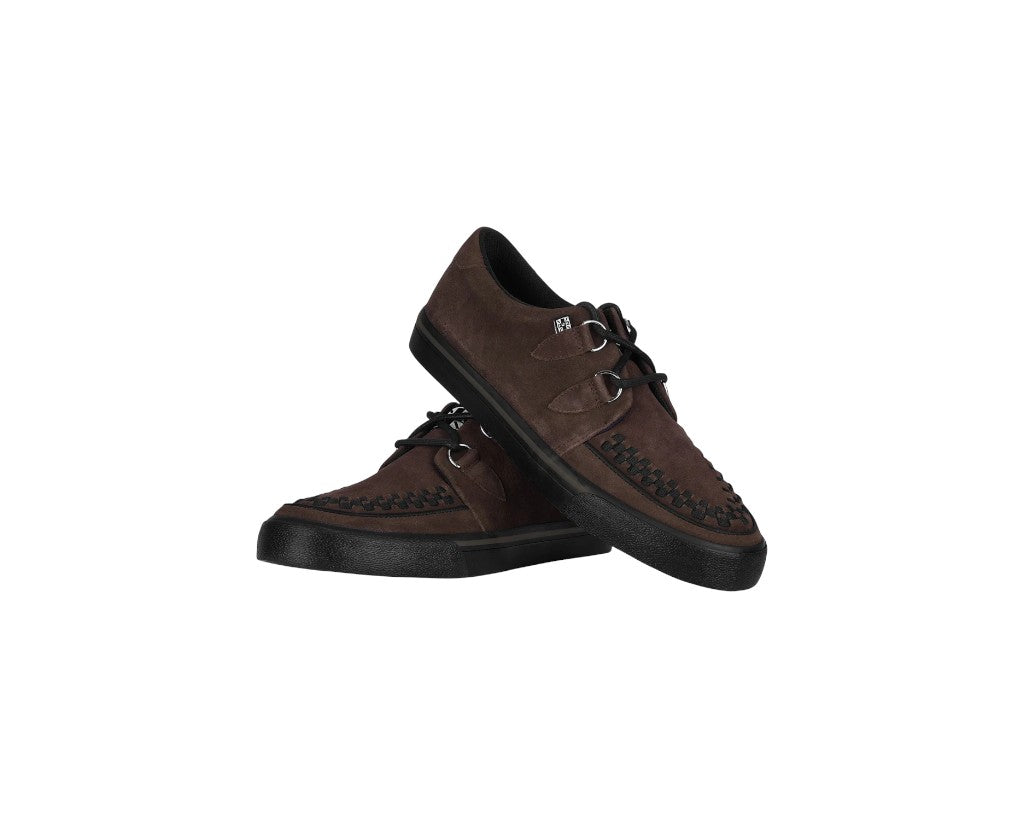 TUK Brown Suede Creeper Sneaker A3433