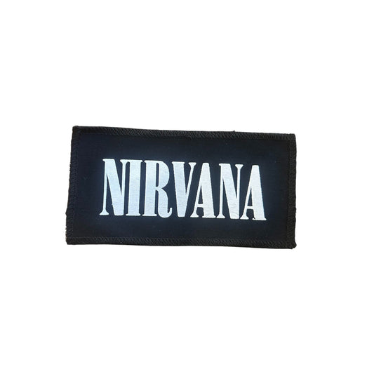 Nirvana Logo Cloth Patch