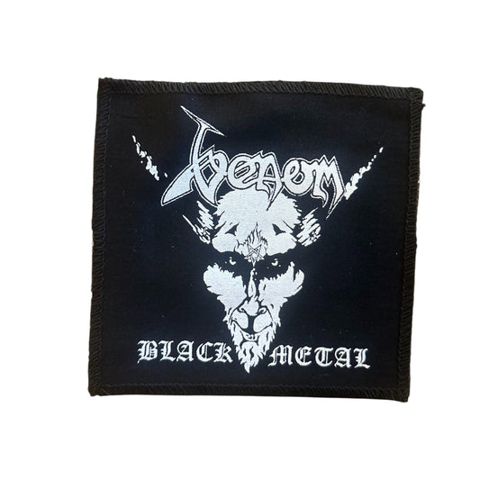 Venom Black Metal Back Patch