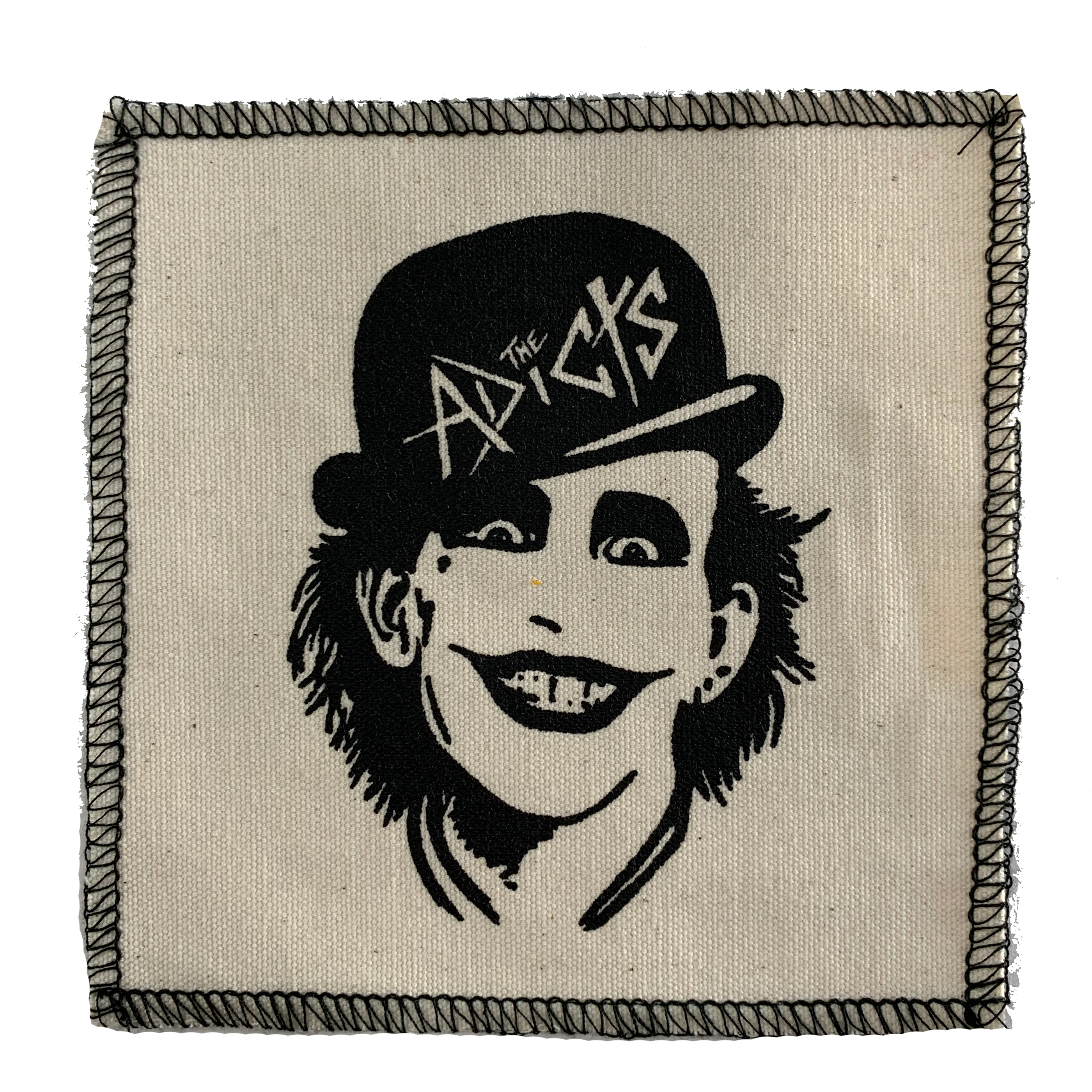 Adicts White Cloth Patch