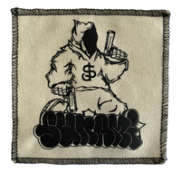 Thumbnail for Sunami There is No Justice Its Just Us White Cloth Patch
