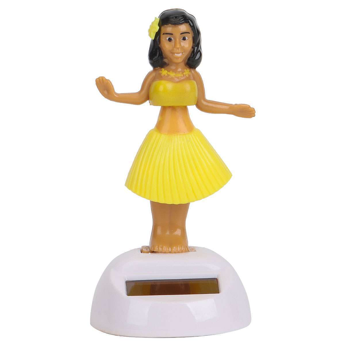 Yellow Solar Hula Girl